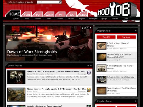Games and mods development for Windows, Linux and Mac. 