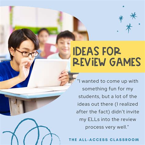 Review Games that Use Time Effectively: Just give points: Divide the class into two (or more) teams and start asking questions. Call on the first hand raised, and if s/he's right, give his team a point. If s/he's wrong, the other teams get a chance to answer. Keep a tally on the board, and the team with the most points at the end wins.