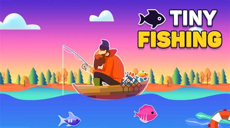 By contrast, Tiny Fishing is super simple to understand. There are no complicated menus to navigate, no stats to keep track of, and no items to collect. You simply choose whether you want to play single-player, multiplayer, or online multiplayer. You then cast your fishing line into the water and wait for the fish to bite. . 