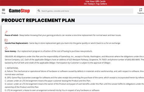 GameStop’s PRP (Product Replacement Plan) is one of the many services they offer that fall outside of returns and exchange policies. It’s essentially an extended warranty coverage for consoles allowing for a one-time, free replacement of a defective console for the same console. GameStop offers this service on their refurbished consoles as .... 