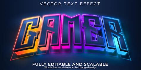 Gaming Font PSD - Freepik