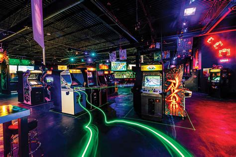 Gaming bar. Top 10 Best gaming lounge Near Chicago, Illinois. 1. Emporium Arcade Bar. “Have a passion for old-school video games 4. Like to drink and play video games !” more. 2. Ignite Gaming Lounge. “We had the upstairs gaming lounge + a rock band guitar room, which was the perfect space for these...” more. 3. 