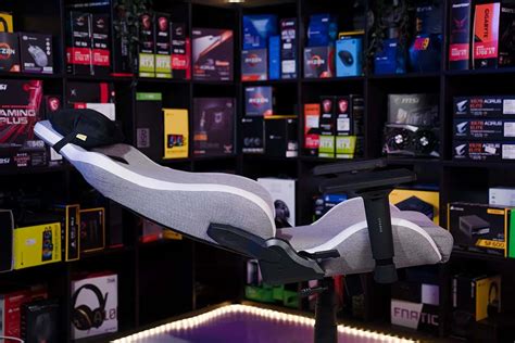 Gaming chair leaning forward.  Two challenges I've.  My 7 year old son has a...