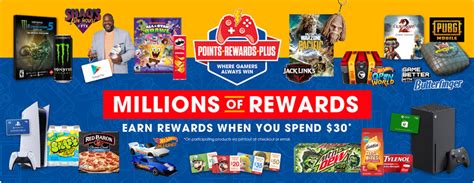 Get ready to game, at Kroger family of stores! Earn Rewards Points when you spend $40 on participating POINTS REWARDS PLUS products. Pin Codes will be delivered via printout at checkout during your next in-store visit. You'll need an account to get started, so be sure to sign in or create one today. Redeem Rewards Points for gamer-favorite ...
