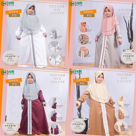 Gamis toyobo anak