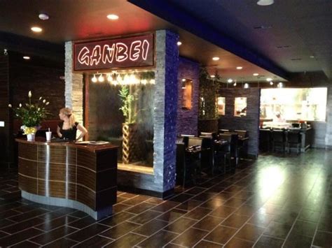 Ganbei Japanese Restaurant Bar. Review | Favorite | Share. 25 votes. | #2 out of 251 restaurants in Lexington. ($$), Chinese, Japanese, Asian, Sushi. Hours today: Closed. …. 