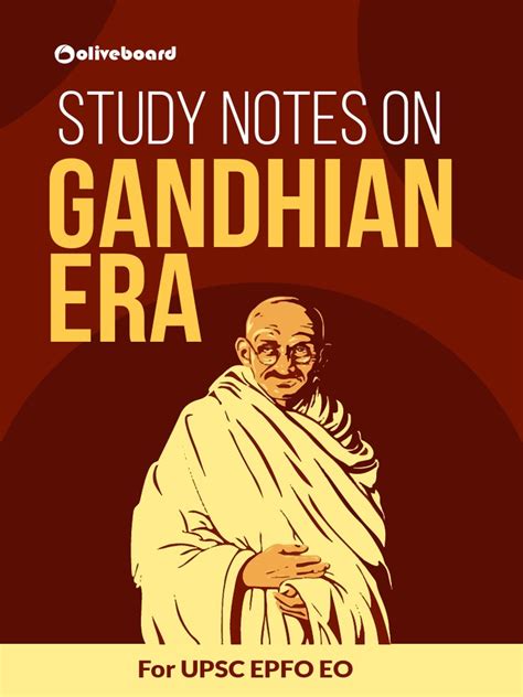Gandhian era notes pdf