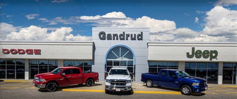 Gandrud dodge. If you want a plus-size SUV that's as grand as its name indicates, apply for Jeep financing for the 2023 Grand Wagoneer and schedule a test drive at Gandrud Chrysler Dodge Jeep RAM today! Gandrud Dodge Chrysler Jeep. 2300 Auto Plaza Way54302-3704. 920-461-1584. 920-569-3328. 