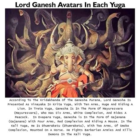 Ganesha Epic Characters of Puranas