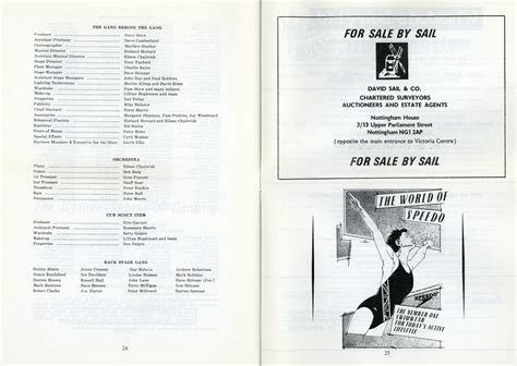 Gang Show - Programme, 1985 - Our Theatre Royal Nottingham