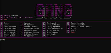 Gang nuker. - Download GANG-Nuker.zip - Open "Install.bat" in GANG Folder - Once All The Modules Have Been Installed GANG will Auto Launch! - Enjoy! About. No description, website, or topics provided. Resources. Readme Activity. Stars. 0 stars Watchers. 1 watching Forks. 0 forks Report repository Releases No releases published. 