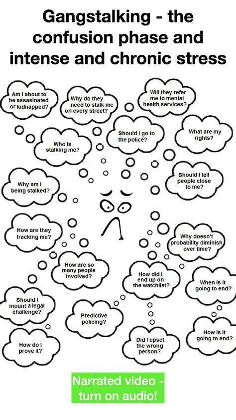 Gangstalking schizophrenia.  32 I have a permanent solution to free targeted...