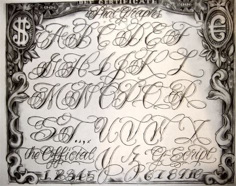 Gangster Calligraphy Script Fonts