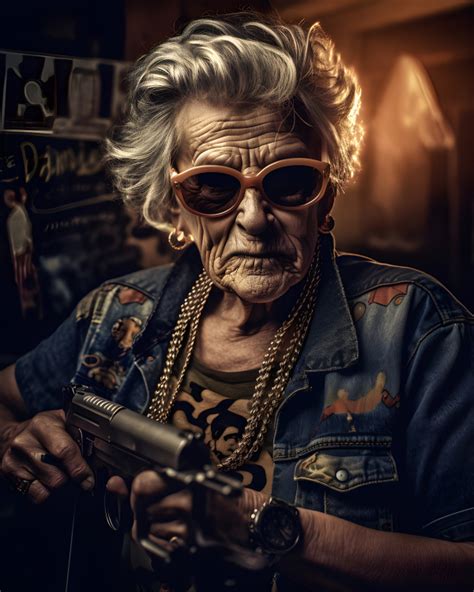 Gangster Grandma Pictures, Images and Stock Photos