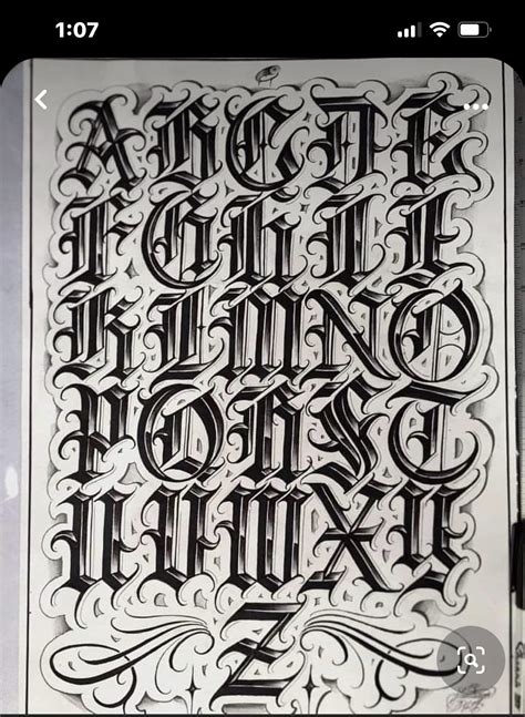 Gangster chicano lettering alphabet. Things To Know About Gangster chicano lettering alphabet. 