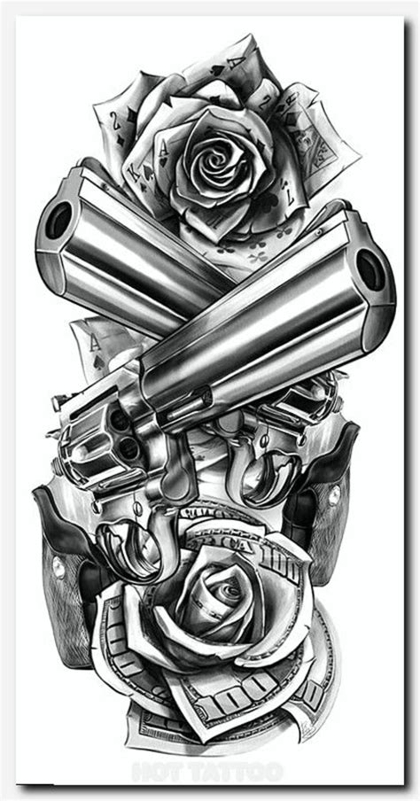 Here are some most common Bullet tattoos meanings for you: Outlaws or Badass: Gun tattoos are essentially intended for outlaws. So, if you sense you would be comfortable and feel at home in the wild west, gun tattoos are definitely for you. Revolutionaries: Bullet tattoos are a great way to showcase your radical and free spirit. 