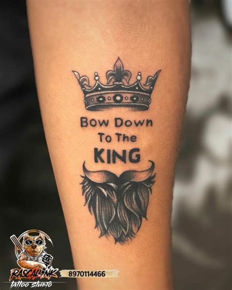 Gangster king crown tattoo. 2. Queen Crown Tattoo. Whether you want to pair a king and queen crown tattoo together or you enjoy the look of a more feminine crown, queen crown tattoos … 