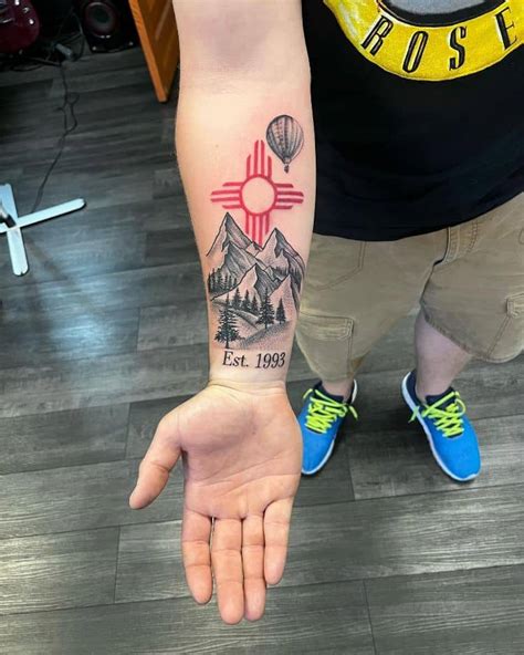 The Burquenos get tattoos of Albuquerque’s skyline,the old Albuquerque Dukes logo,the Zia sun symbol and even the University of New Mexico’s Lobo logo,and have a special purpose for the Lobo paw print,according to Santistevan. “The paw means something,” Santistevan told KRQE.. 