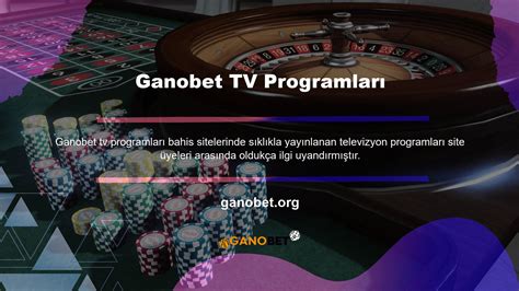Ganobet tv