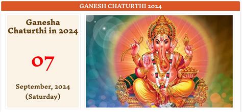 Ganpati Sthapana 2024 Date, Tithi, Muharata, And Significance