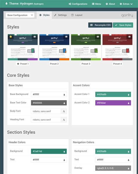 Gantry Next Generation Theme Framework Gantry