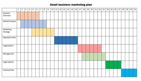 Gantt Table In Word