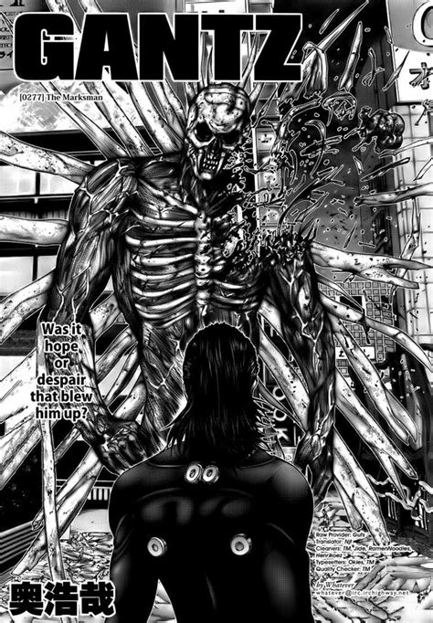 Gantz..badass! Manga Pinterest Manga and Gore