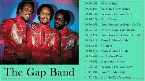 Gap band songs. “Where words leave off, music begins!” Wynk Music brings to you Season's No Reason To Change MP3 song from the movie/album 20th Century Masters: The Millennium Collection: Best Of The Gap Band.With Wynk Music, you will not only enjoy your favourite MP3 songs online, but you will also have access to our hottest playlists such as English Songs, … 