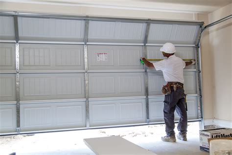 Garage door installer. The basic cost to Install a Garage Door is $875 - $1,415 per door in January 2024, but can vary significantly with site conditions and options. Use our free HOMEWYSE CALCULATOR to estimate fair costs for your SPECIFIC project. See typical tasks and time to install a garage door, along with per unit costs and material requirements. See professionally … 
