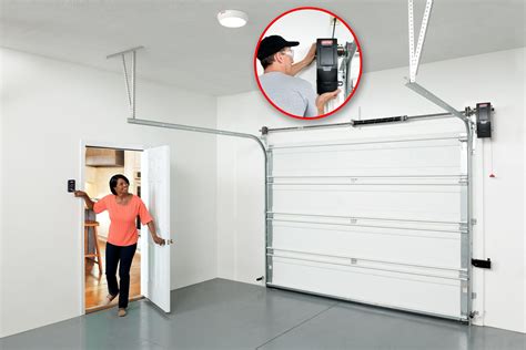 Garage door open. Garage door openers are electronic devices that automatically open and close your garage door. Switches on your garage wall control the door opener and … 