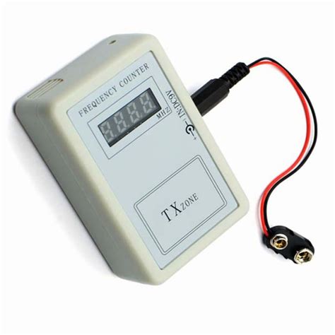 Garage door remote frequency tester. .  ...