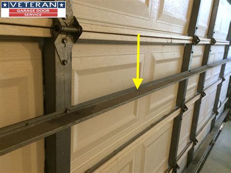 Garage door strut. A 16-foot garage door strut spans the width of the garage door, offering essential reinforcement and distributing stress evenly. This additional … 