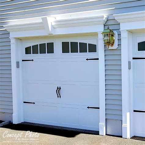 Garage door trim molding. Garage door trim is a detail that goes relatively unnoticed, but has to be done nonetheless! We decided to use metal garage door trim on our build. This was ... 