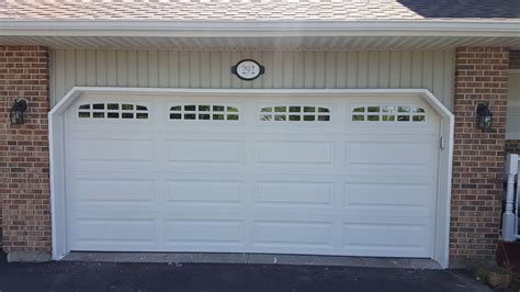 Garage door window panels. Turn an ordinary garage into a stunning architectural focal point with our modern aluminum and glass garage doors. Outfitted with tempered glass panels, the Avante fills the garage with natural light during the day and delivers a dramatic effect at night. The commercial-grade frame can be insulated, and comes in a number of colors to complement ... 