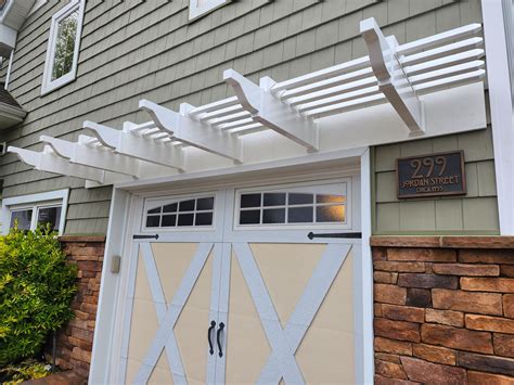 Mar 27, 2017 - Explore Peggy Schroeder's board "Garage door eyebrow pergola" on Pinterest. See more ideas about pergola, garage pergola, house exterior.
