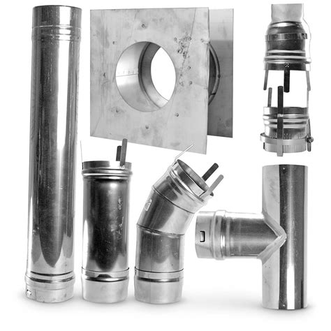 Garage heater horizontal vent kit.  Electric spark ignition with self-diagnostic control m...