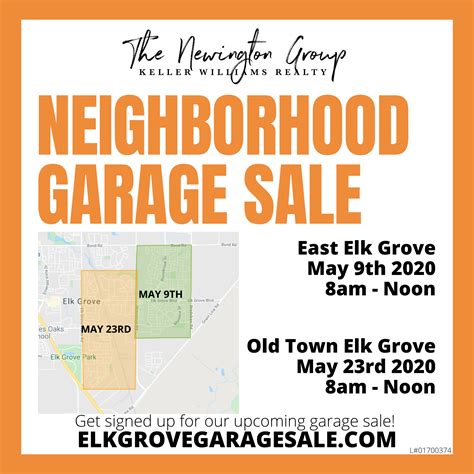 Garage sales elk grove ca. Two-Family Garage Sale: Furniture, sports equipment, electronics and more. Saturday starting at 8 a.m., at 5412 E. Brook Way. Moving Sale: Items include pet … 