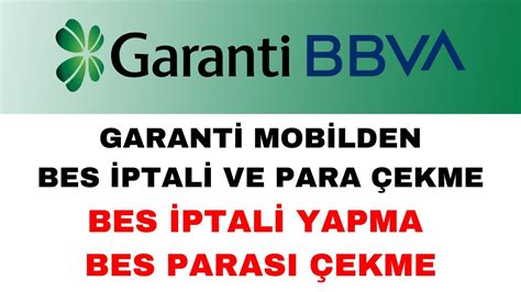Garanti BES iptali YouTube.