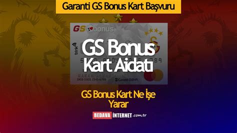 Garanti galatasaray bonus card