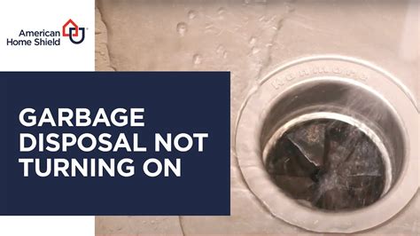 Garbage disposal not turning. This video will show you a couple of easy steps that may help get your garbage disposal working again. 