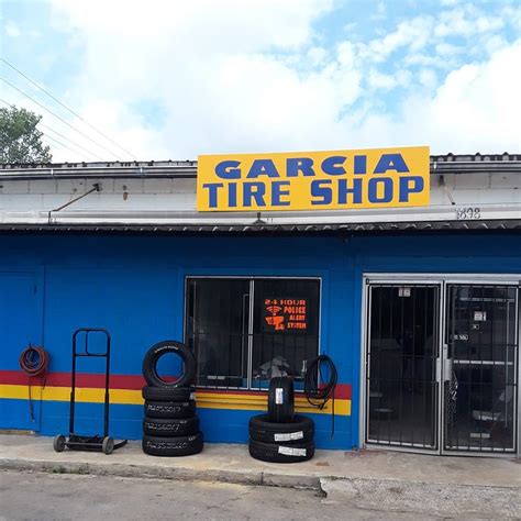 Garcia tire shop. City: GEORGE WEST. State: TX. Phone: 361-319-4310 (24/7) Phone 2: 361-354-5800 (24/7) Fax: 361-362-9985. www.carlosgaricatireshop.com. “FAMILY OWNED & OPERATED, FOR OVER 9 YEARS – NOW THREE LOCATIONS TO SERVE YOU”. We pledge our best efforts to make your experience both beneficial and enjoyable. Once you try us, we’re sure you’ll be ... 