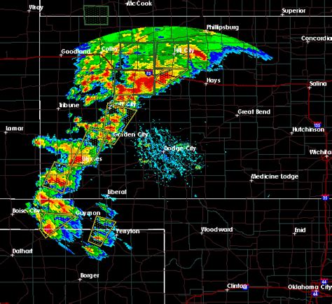 Current and future radar maps for assess