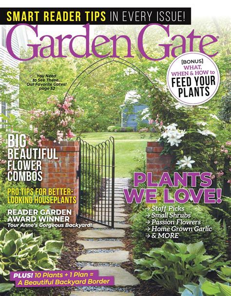 Garden gate magazine. Advertise With Us. Dream. Plan. Do. For 30 years, gardeners of all ages and skill levels have turned to Garden Gate for inspiration and know-how. Our trustworthy advice helps them choose the best plants, tools and techniques, and our mission has always been to inspire readers to dream about the gardens they want, then show them how they can ... 