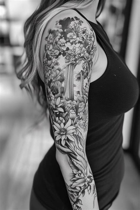 Garden of Eden sleeve by cassienoble on DeviantArt