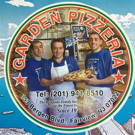 Garden Pizza in Fairview, NJ, is a popular Italian restaurant that has earned an average rating of 4.4 stars. Learn more by reading what others have to say about Garden Pizza. This week Garden Pizza will be operating from 10:30 AM to 10:30 PM.. 