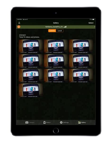 Sie können die GardePro Mobile App über den 