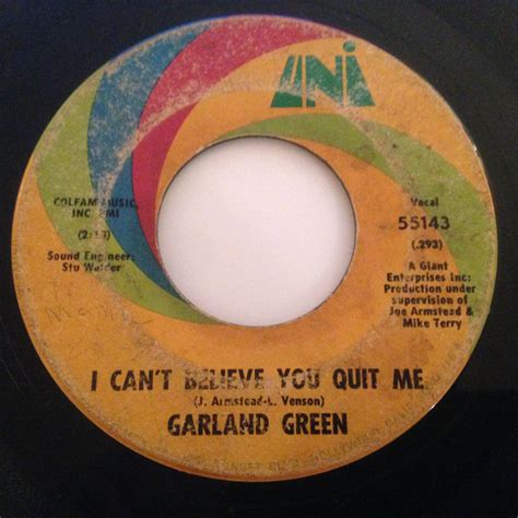 Garland Green - I Can