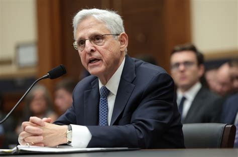 Garland clashes with House GOP over Biden case