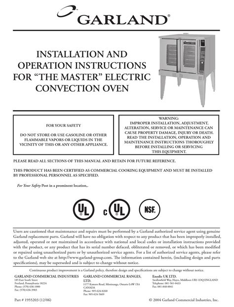 Garland master 410 convection oven manual. - 18 4 guided reading two nations live on the edge answer key 130033.