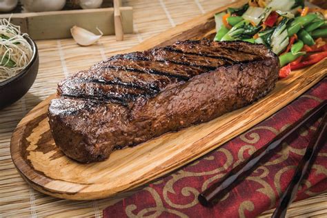 Garlic and Five Spice Strip Steaks - Certified Angus Beef